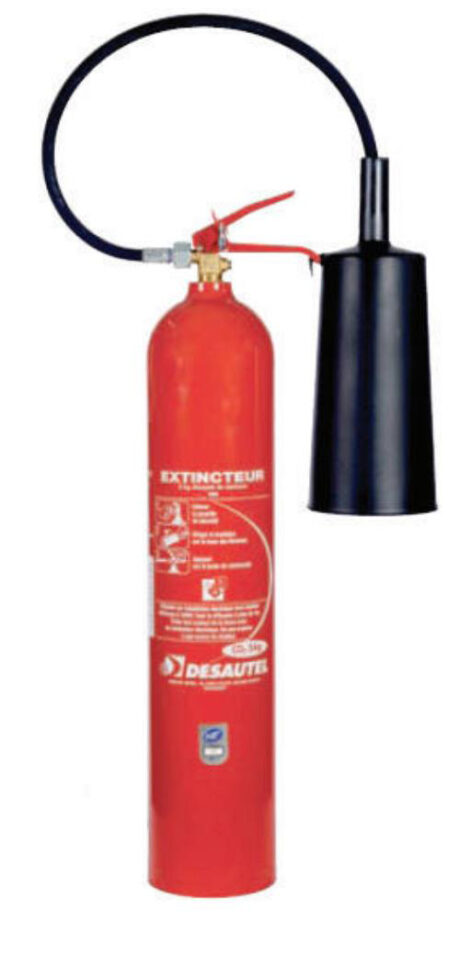 Extincteur à CO2 5 kg - GS-5x B/MP - OGNIOCHRON S.A.